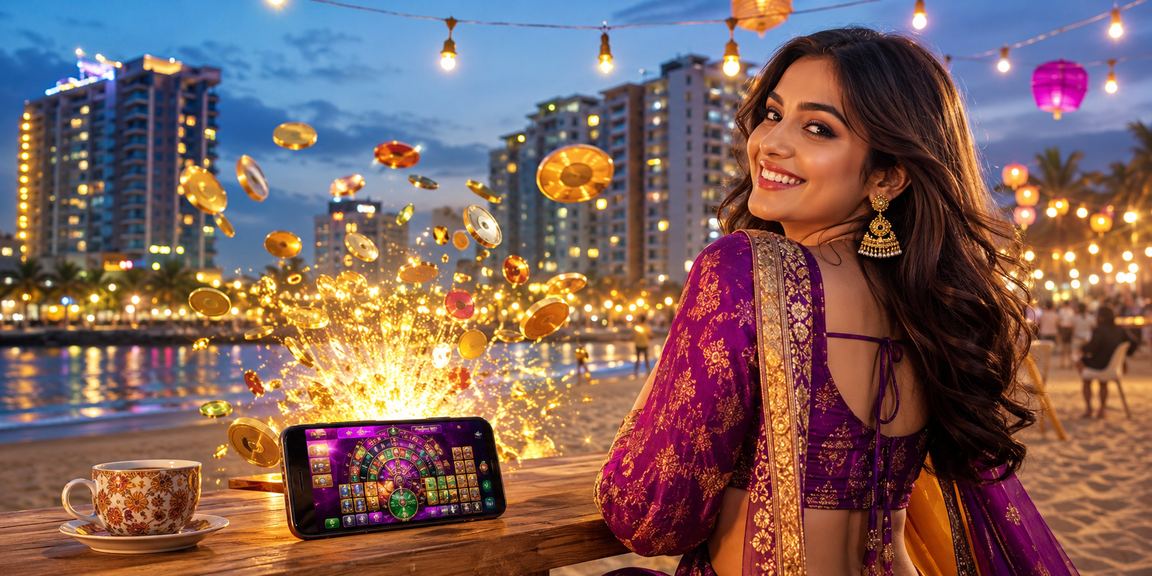 ঢাকায় পহেলা বৈশাখে মোবাইলে অনলাইন লটারি ও ক্যাসিনো উপভোগ করছেন একজন ব্যবহারকারী